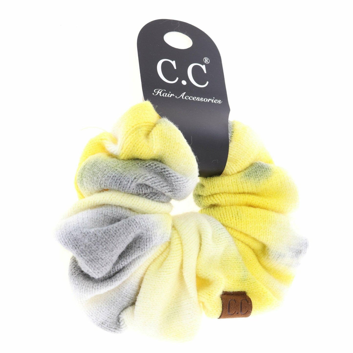 Tie Dye Women's Ponytail Scrunchie: Orange/Peach