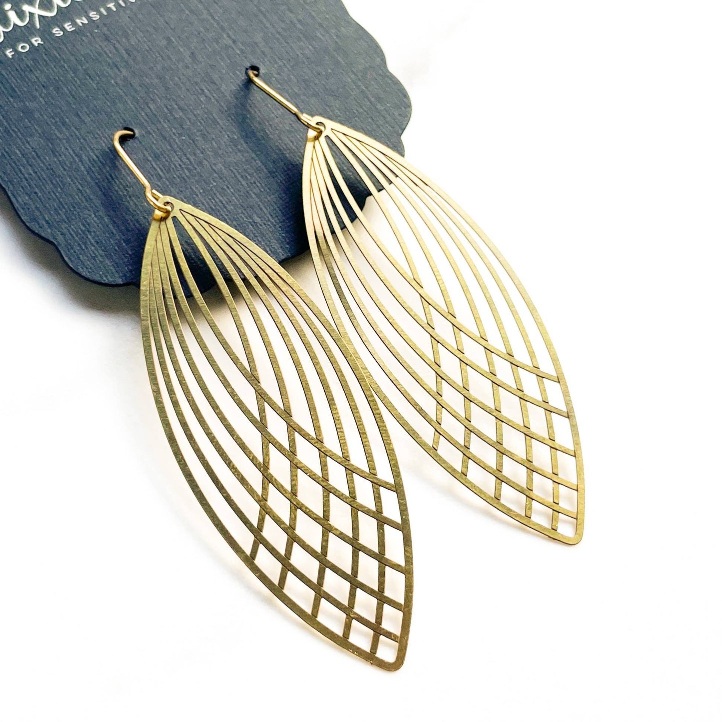 Energy Gold-toned Dangle Earrings