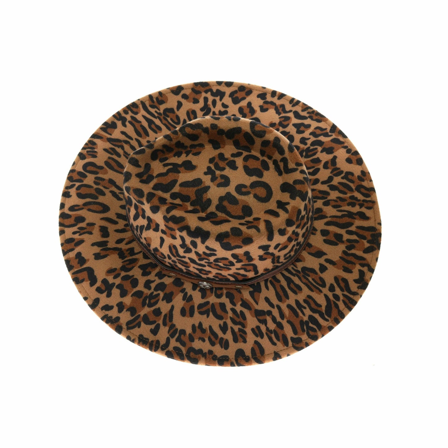 C.C Panama Hat Dk. Leopard