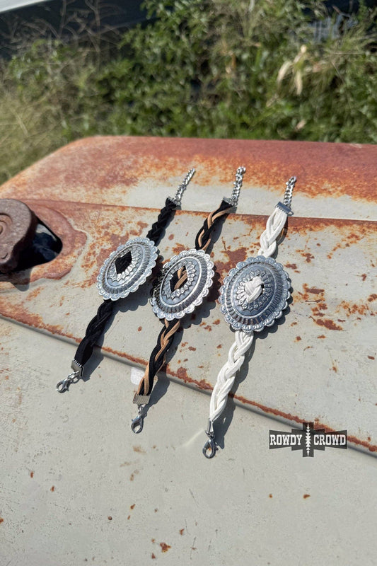 Cadillac Concho Bracelet: Black