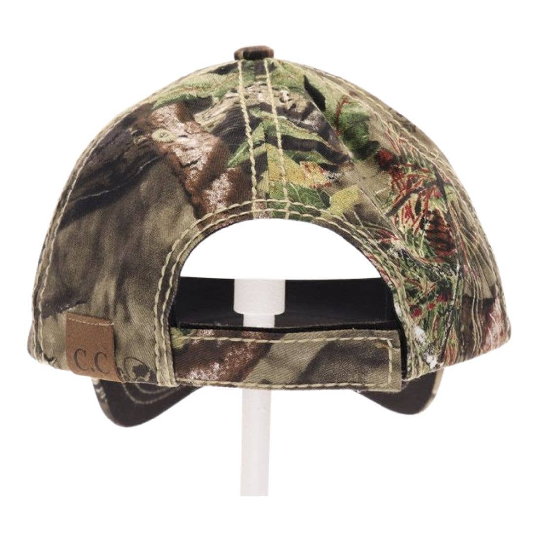 C.C MOSSY OAK Mini Break-Up Camouflage Ball Cap