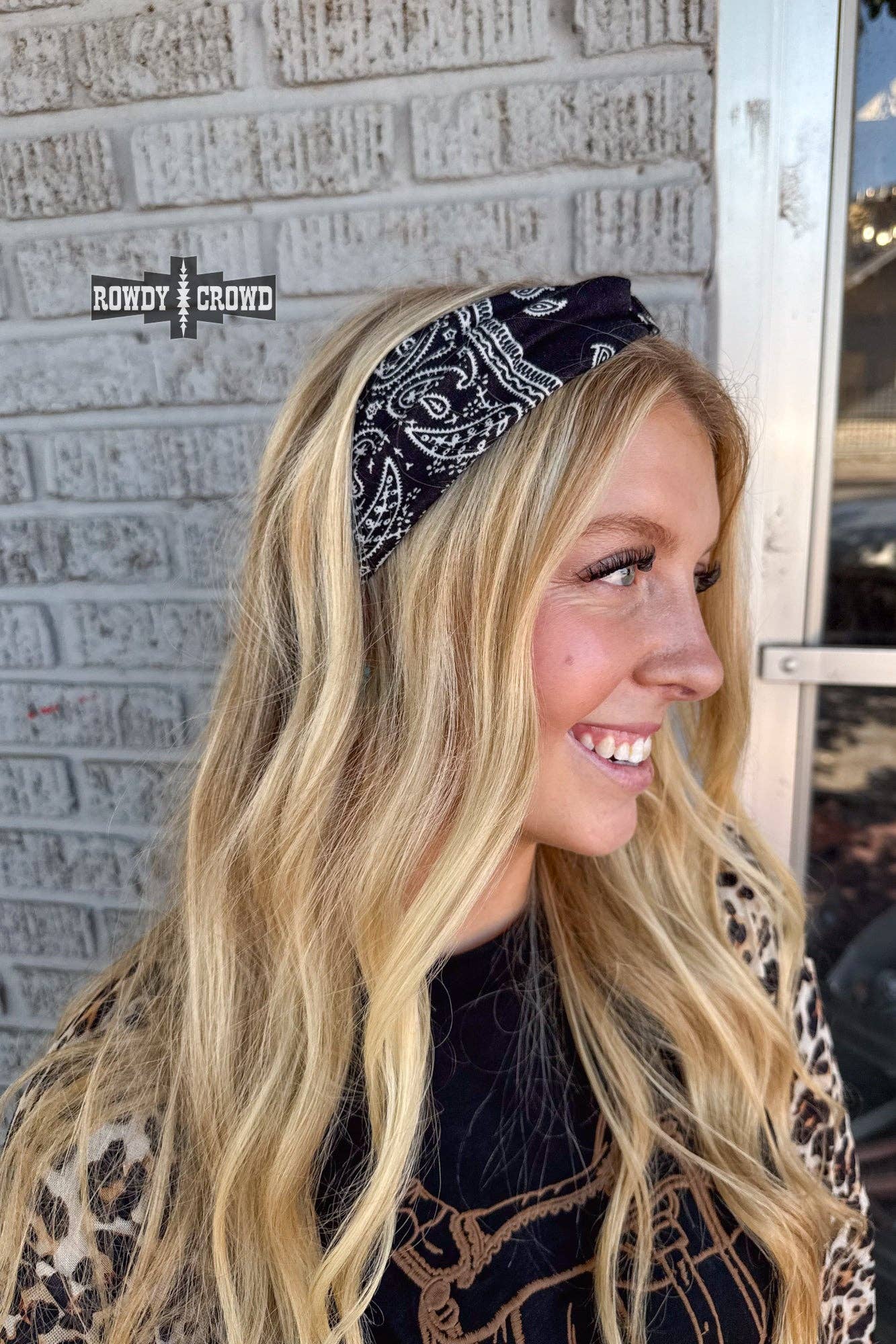 Bandit Bandana Headbands: Black