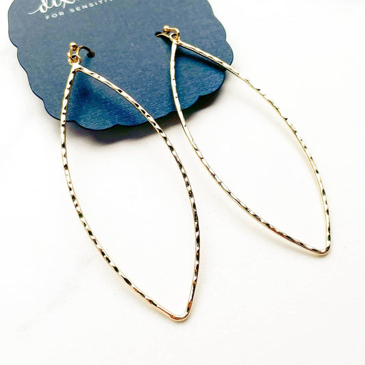 Lead Me-  Dainty Dangle Earrings