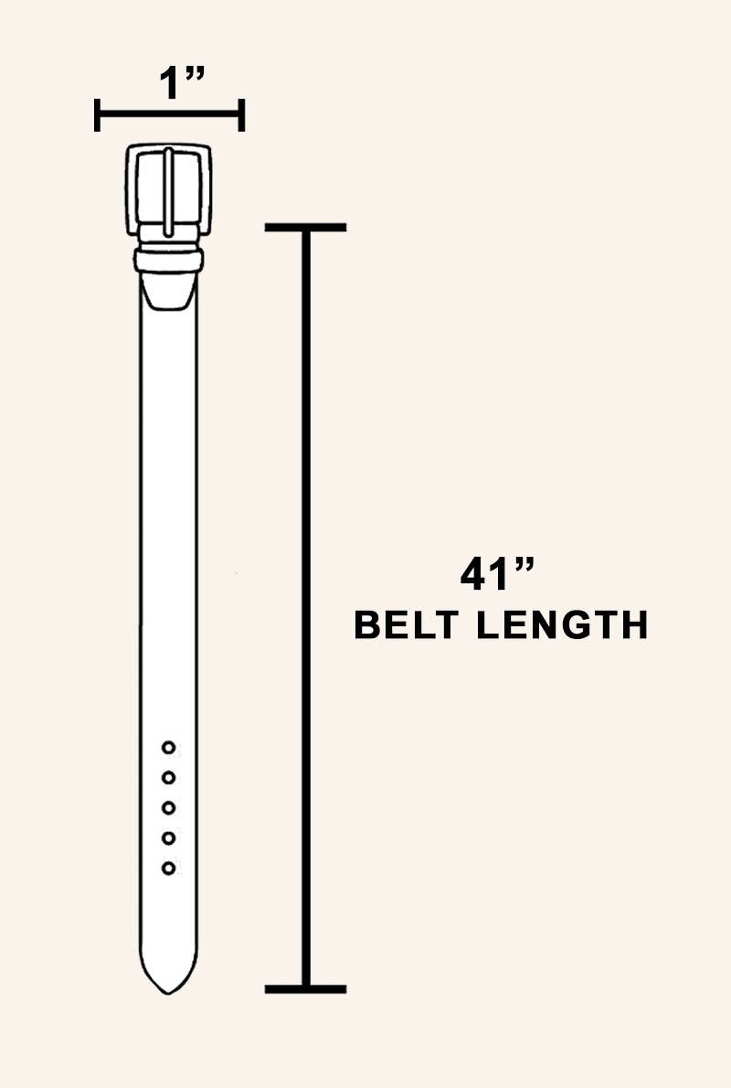 Geometric Studded Vegan Leather Belt: KA ROUND