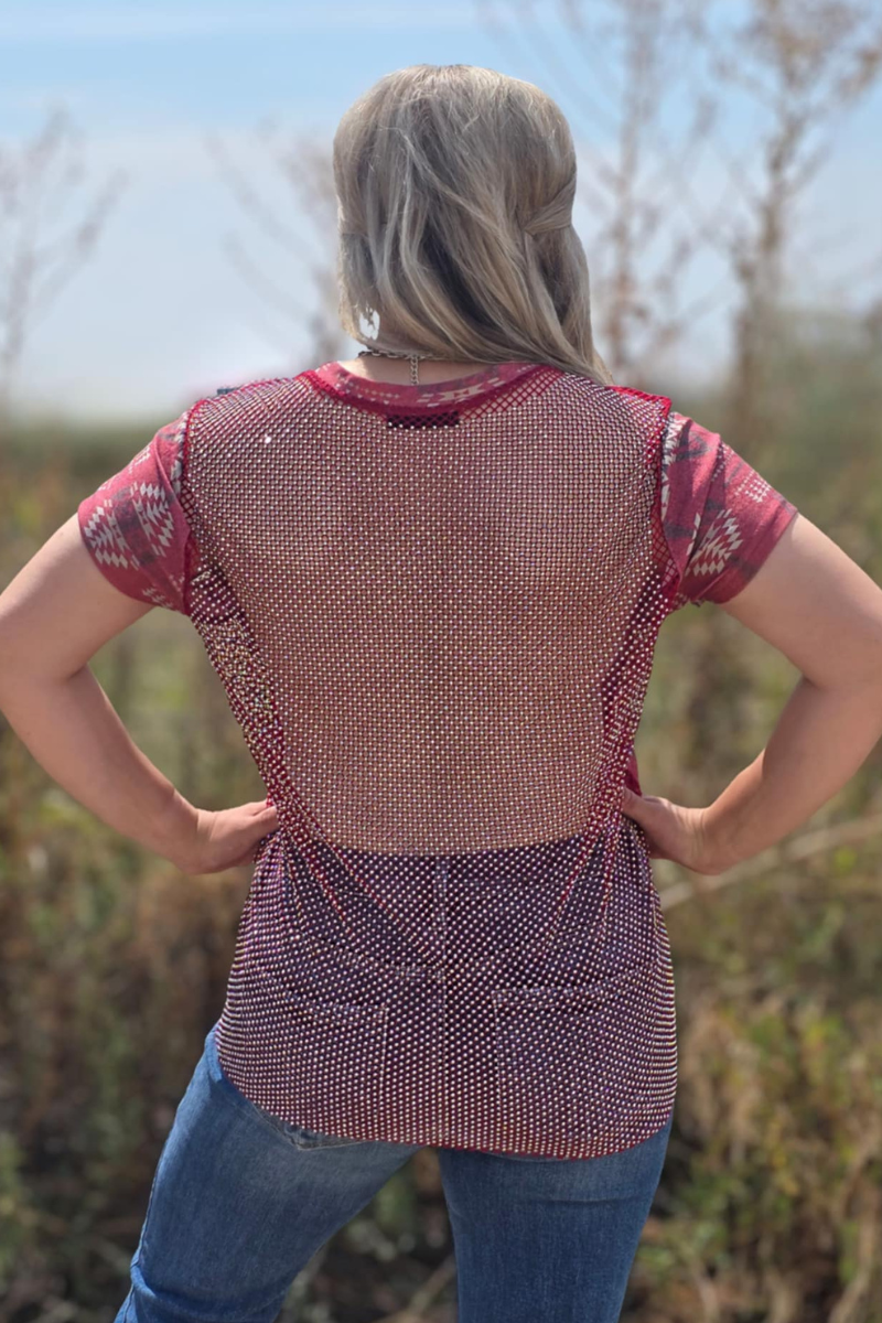 Sparkle Country Top